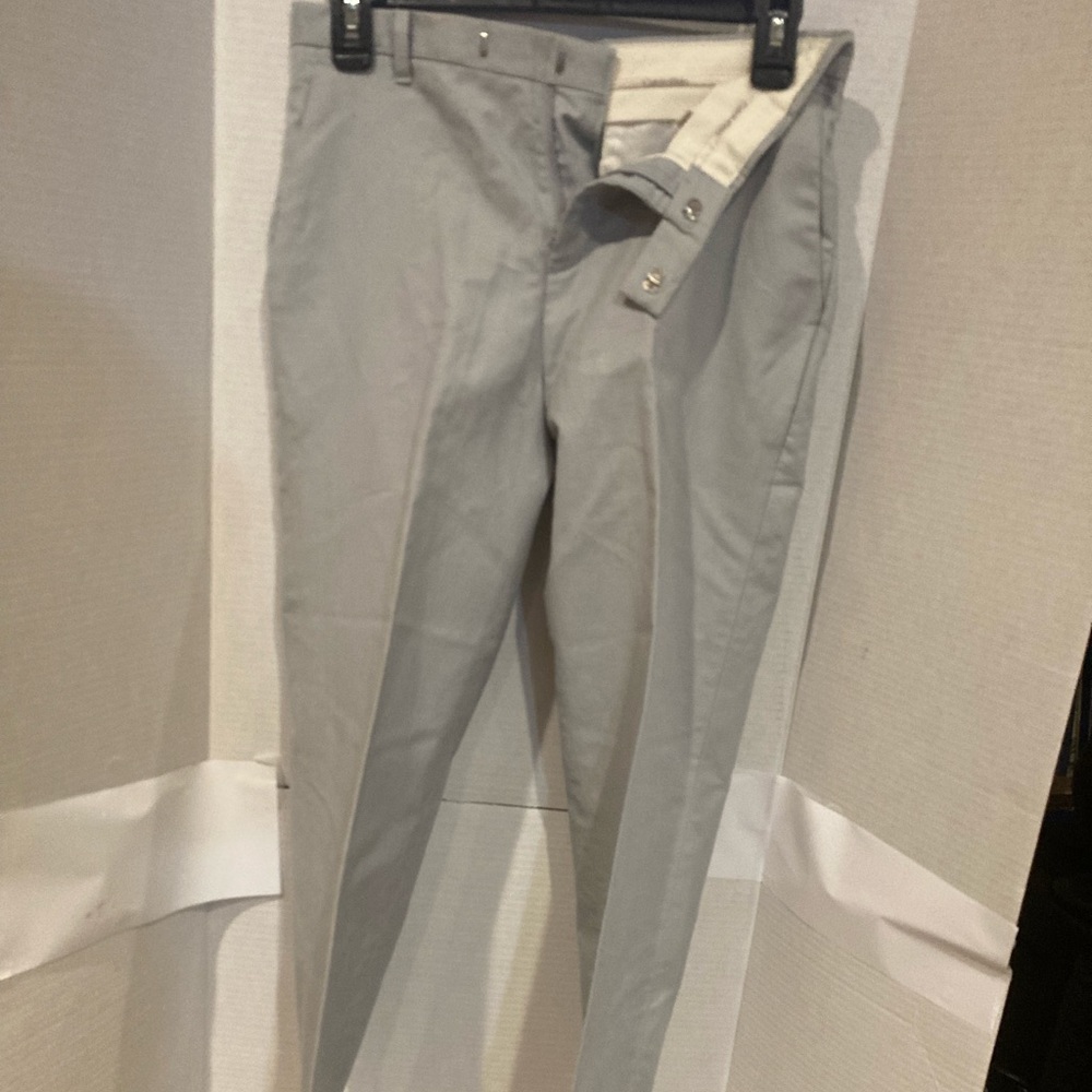 Boy light gray slacks